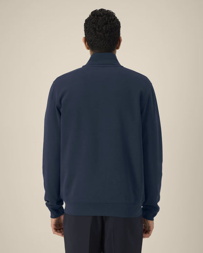 High Neck Zip Sweatshirt Unisex