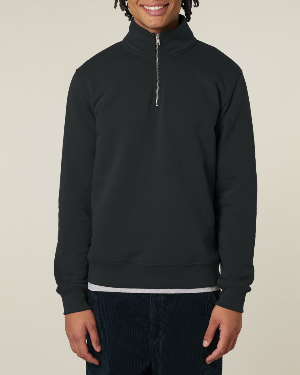 Quater Zip Sweatshirt Unisex