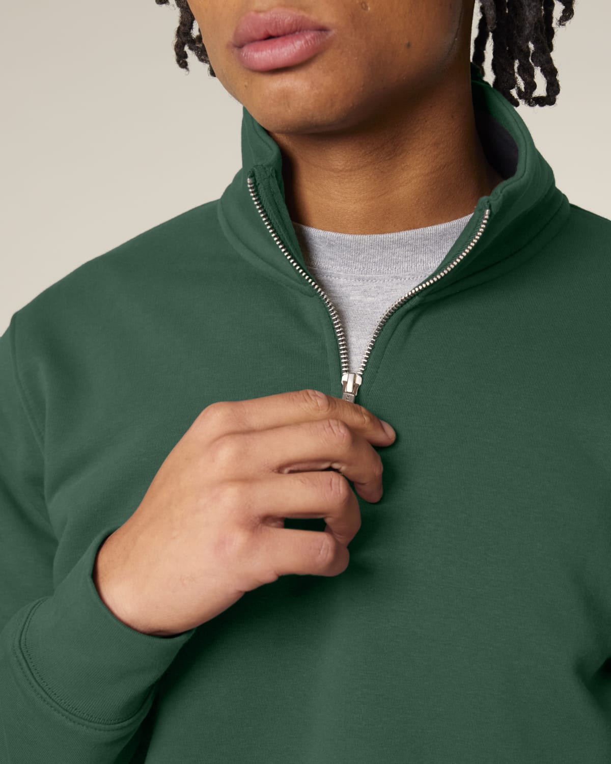 Quater Zip Sweatshirt Unisex