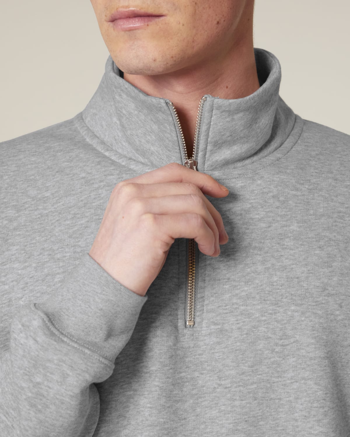 Quater Zip Sweatshirt Unisex