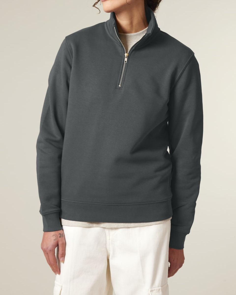 Quater Zip Sweatshirt Unisex