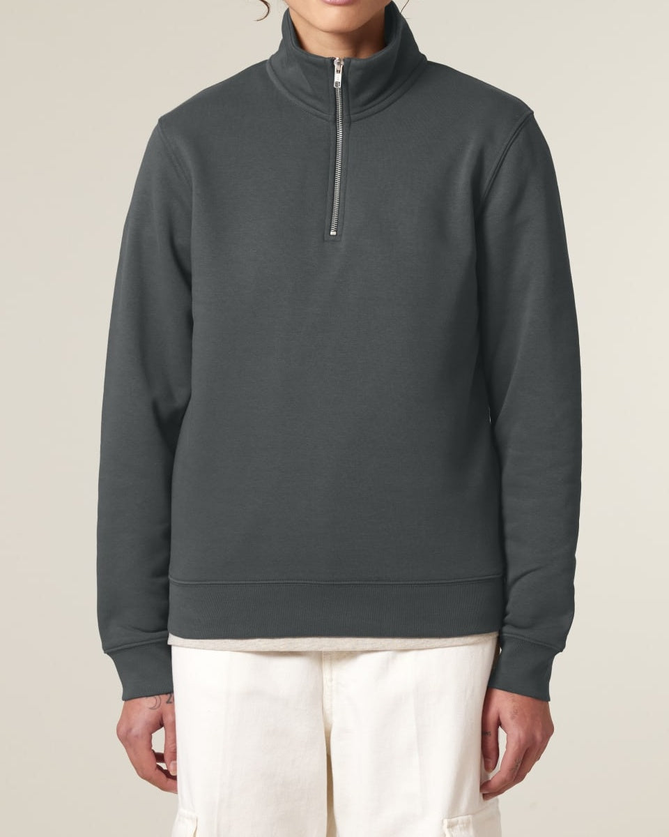 Quater Zip Sweatshirt Unisex