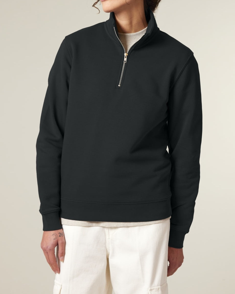 Quater Zip Sweatshirt Unisex
