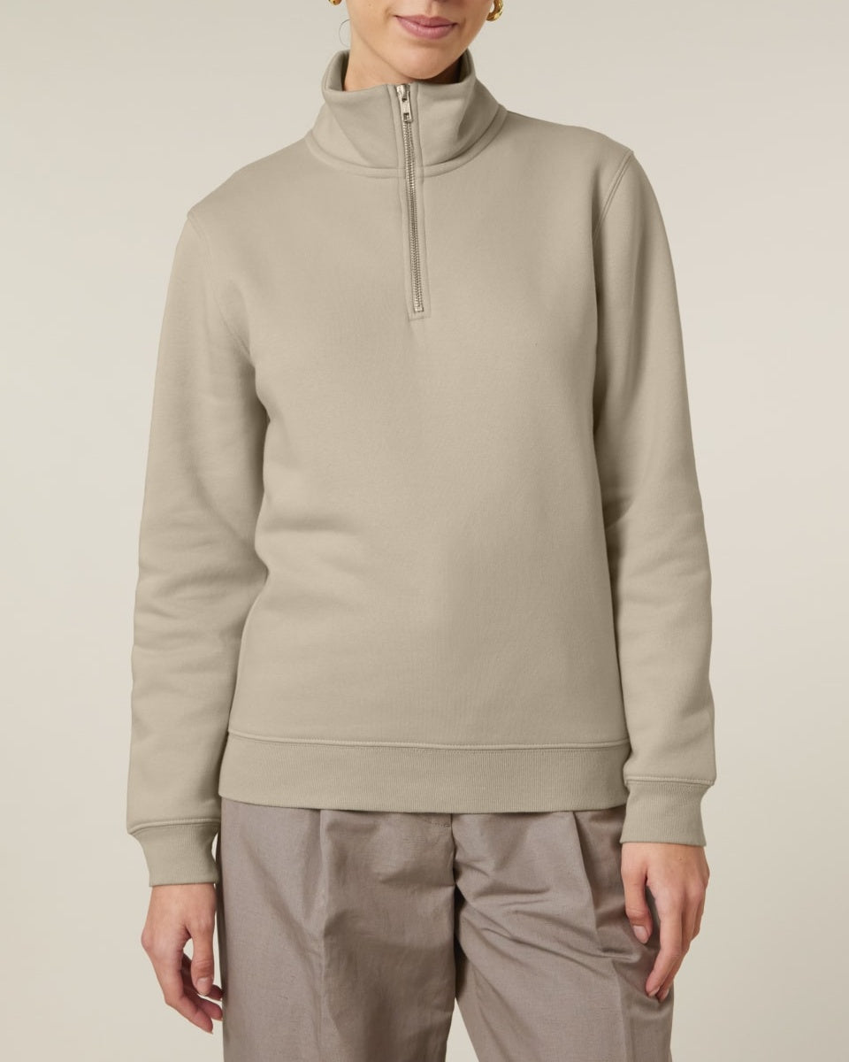 Quater Zip Sweatshirt Unisex