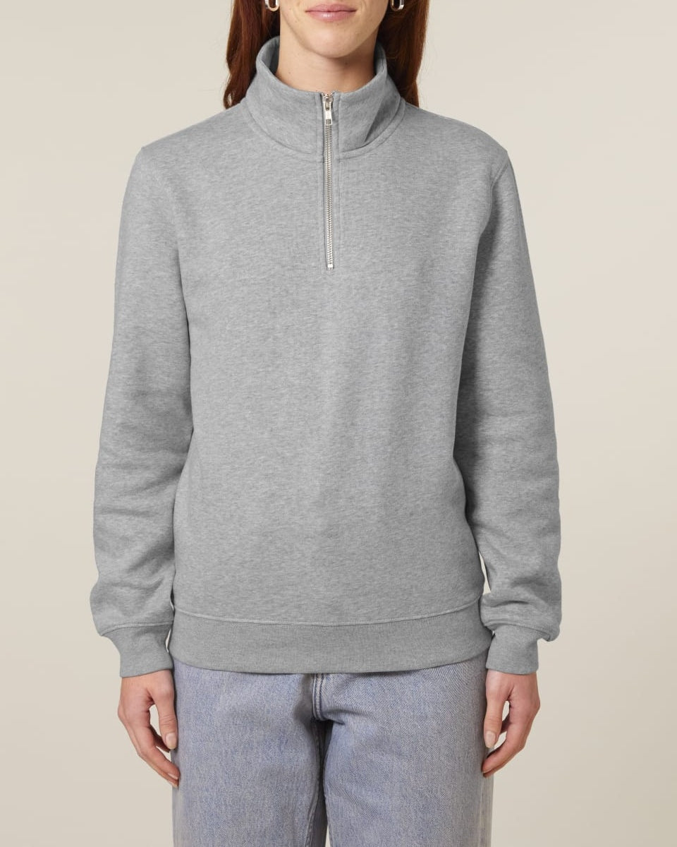Quater Zip Sweatshirt Unisex