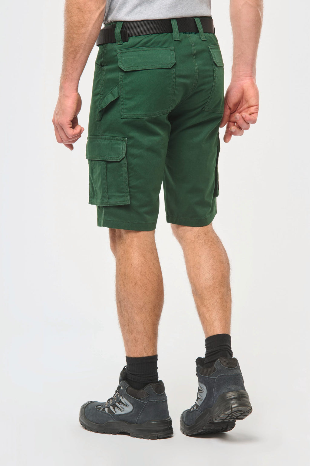 Herren Arbeits-Bermuda - Forest Green