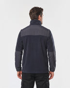 Herren Arbeits-Fleecejacke 2-in-1 - Navy