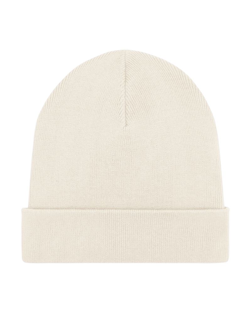 RIB Beanie aus Bio-Baumwolle und recyceltem PET - Natural Raw