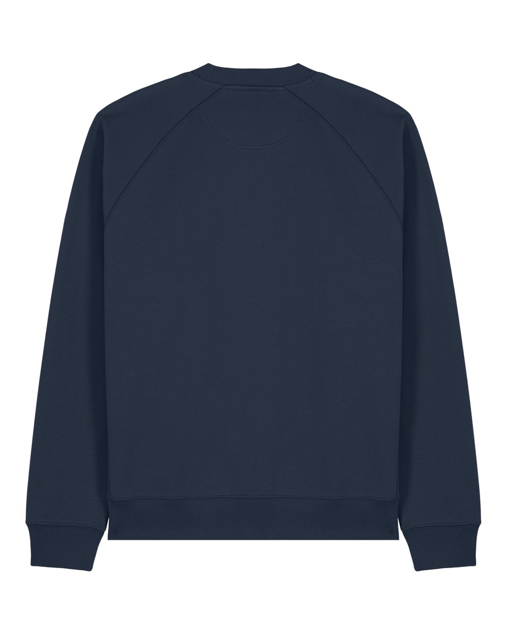 Relaxed Raglan Sweatshirt tttt - Navy