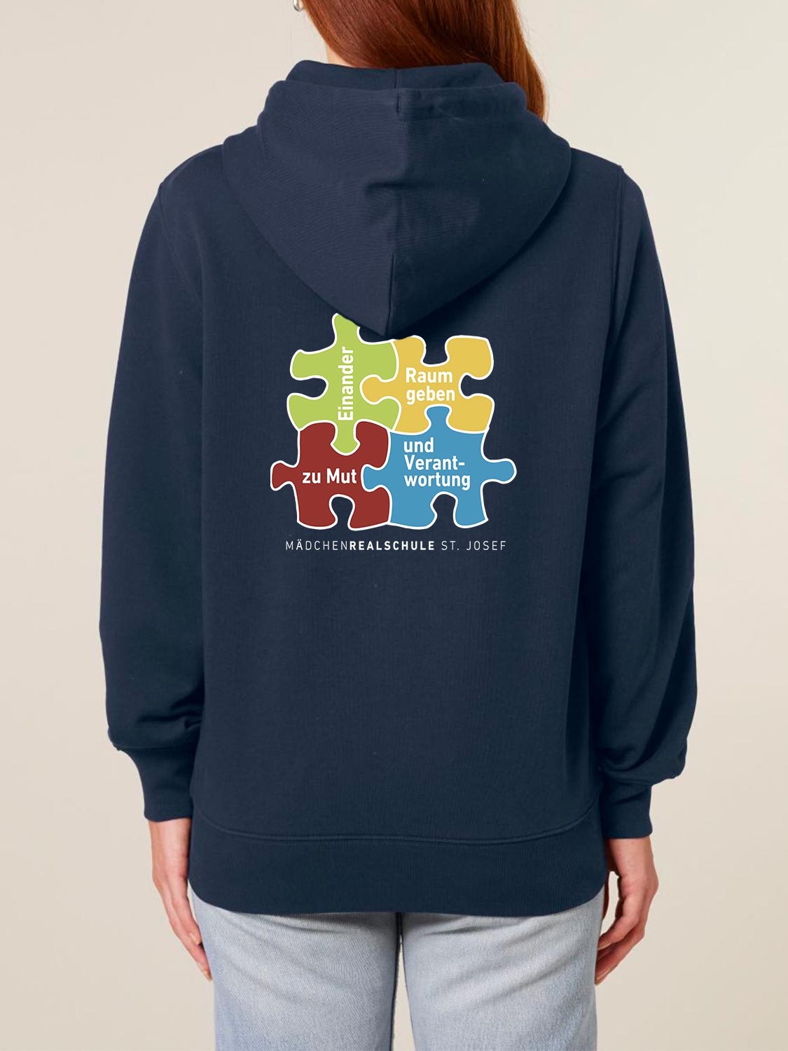 Unisex Hoodiejacke | St. Josef Realschule