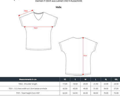 damen-leinen-t-shirt-v-ausschnitt-sizeguide