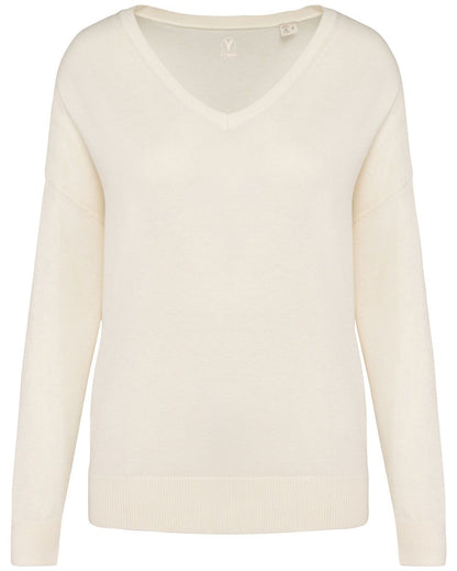 damen-pullover-v-ausschnitt-tencel-lyocell-bio-ivory