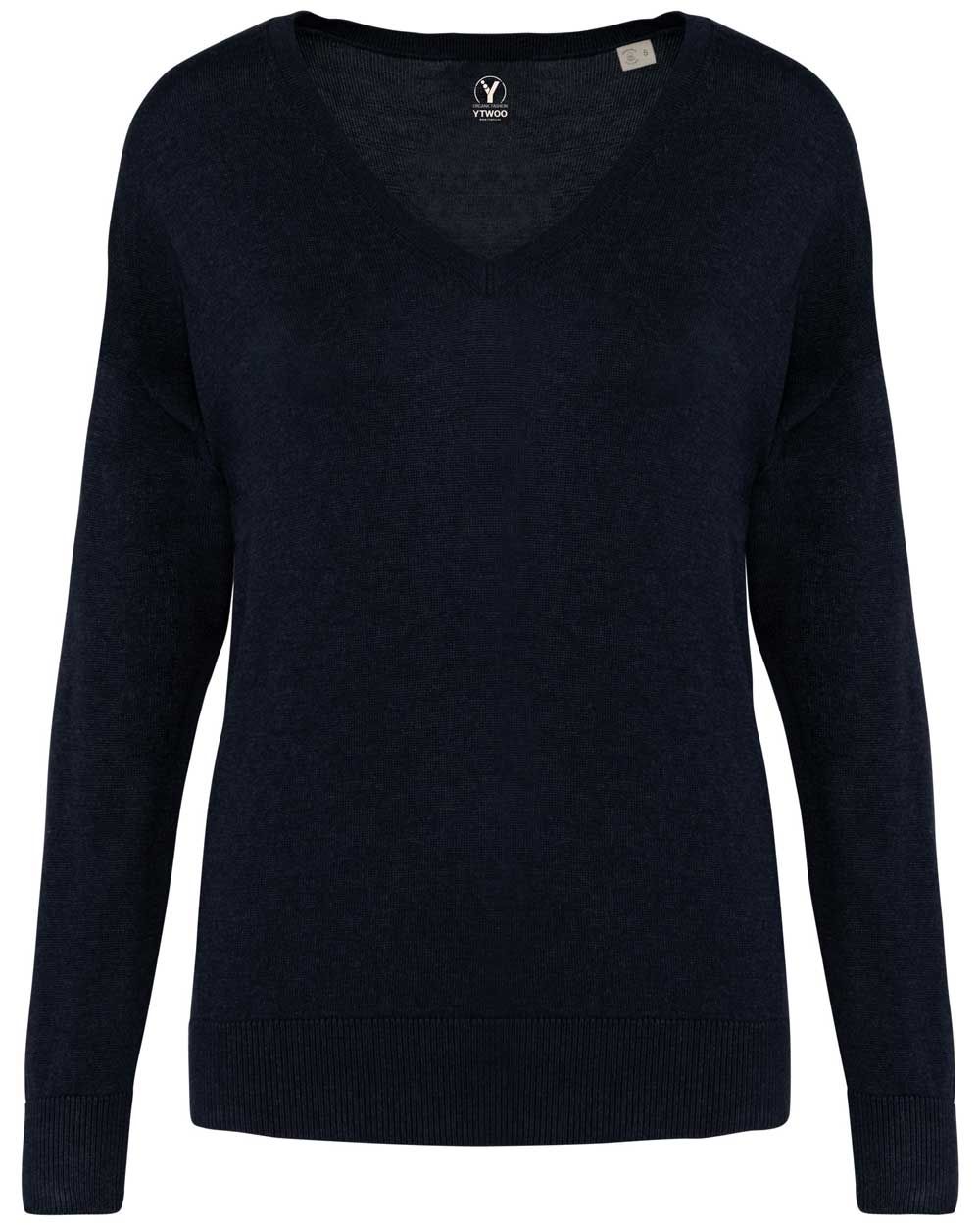 damen-pullover-v-ausschnitt-tencel-lyocell-bio-navy