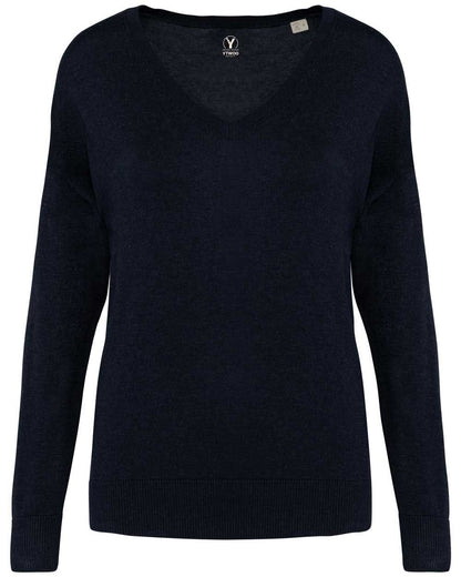 damen-pullover-v-ausschnitt-tencel-lyocell-bio-navy