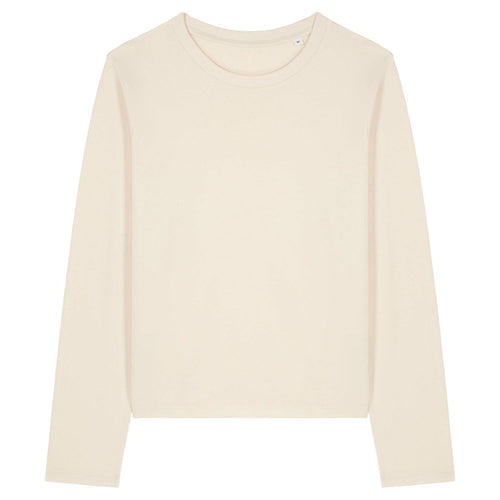 Basic Damen Langarmshirt aus 100% Biobaumwolle