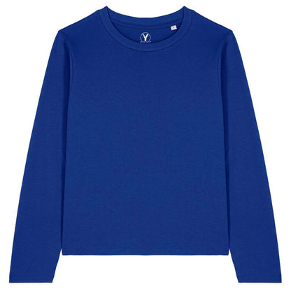 Basic Damen Langarmshirt aus 100% Biobaumwolle