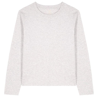 Basic Damen Langarmshirt aus 100% Biobaumwolle