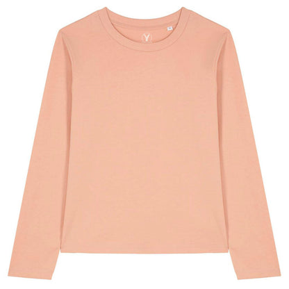 Basic Damen Langarmshirt aus 100% Biobaumwolle