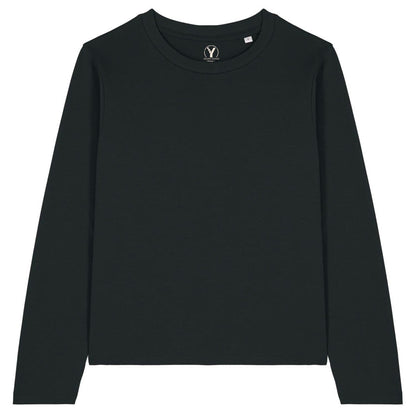 Basic Damen Langarmshirt aus 100% Biobaumwolle