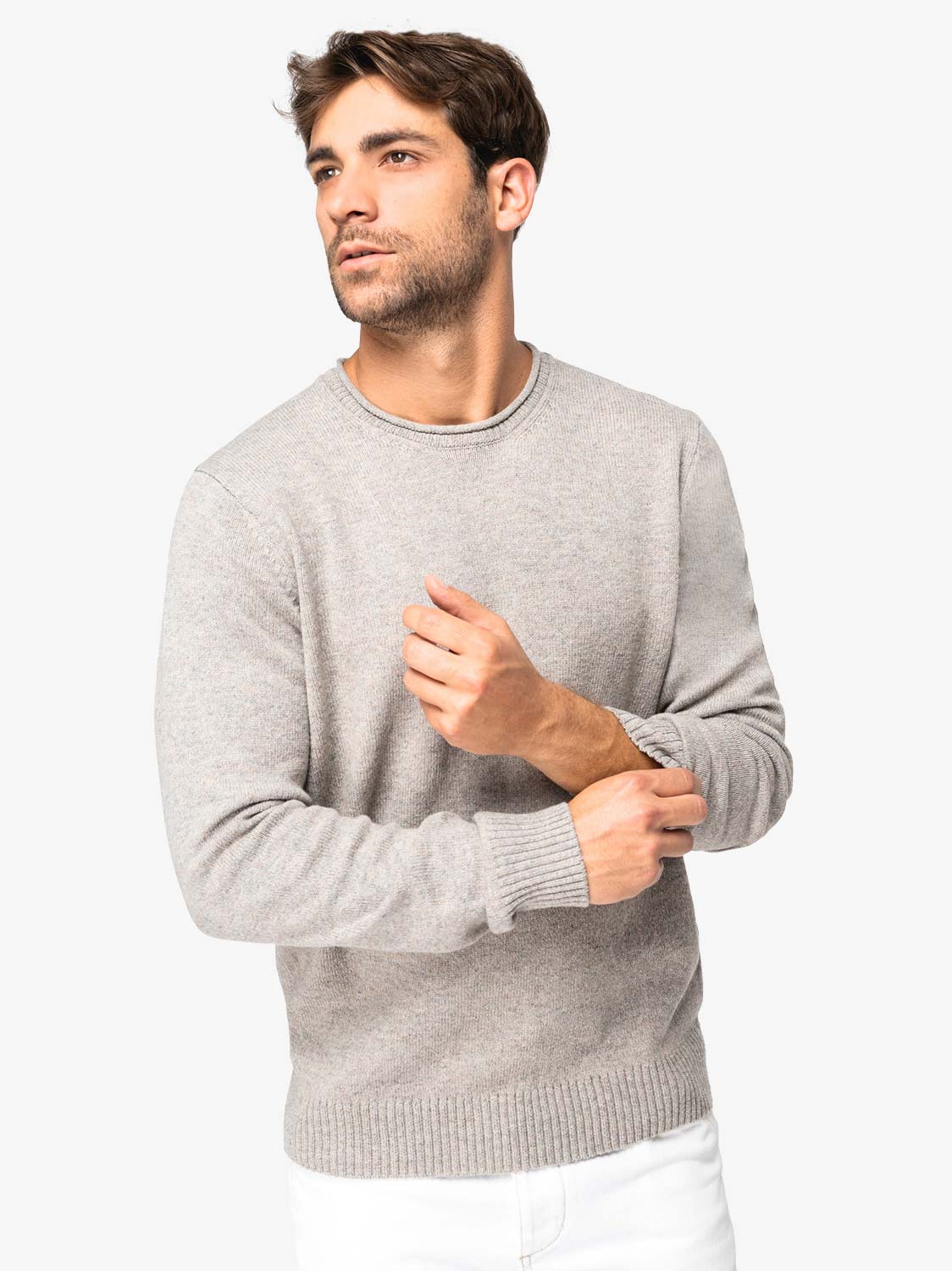 Herrenpullover aus Merinowolle