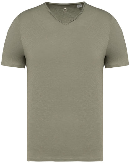 herrenslub-t-shirt-unversaeumt-bio-almondgreen
