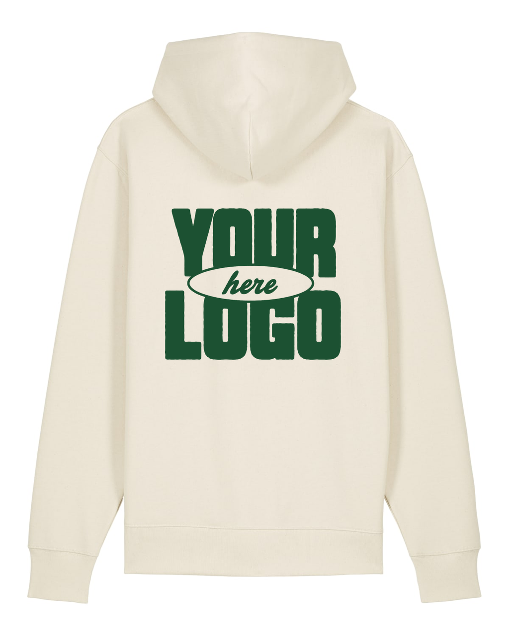 Heavyweight Hoodie Unisex - Natural Raw