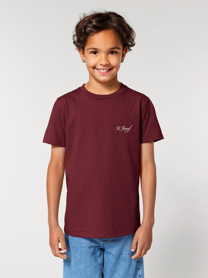 Kinder T-Shirt Burgundy | St. Josef Realschule