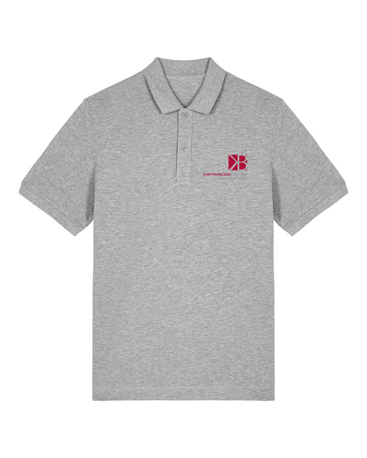 Classic Polo Tischlerei Becker - Heather Grey