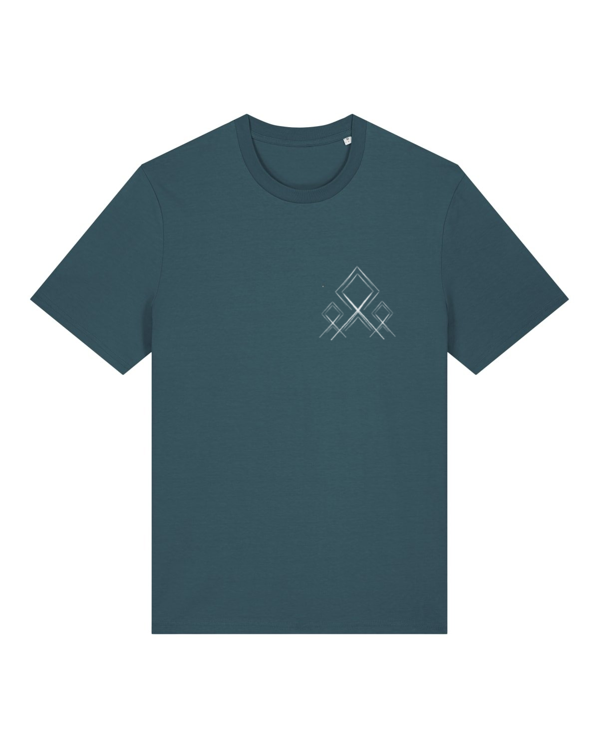 Mediumweight T-Shirt Logo Stammeszeit - vorne - Stargazer
