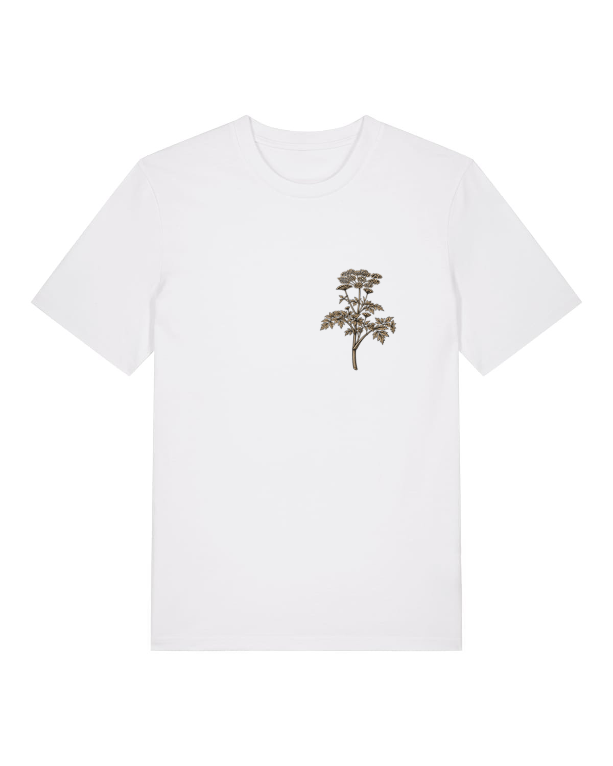 Mediumweight T-Shirt Engelwurz Stammeszeit - vorne - Weiß