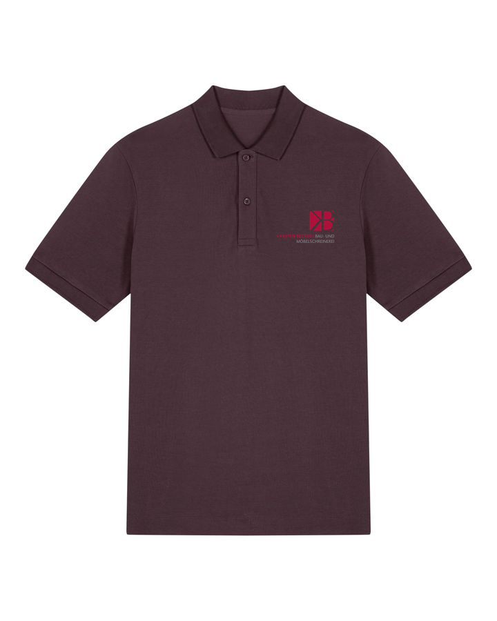 Classic Polo Tischlerei Becker - Red Brown