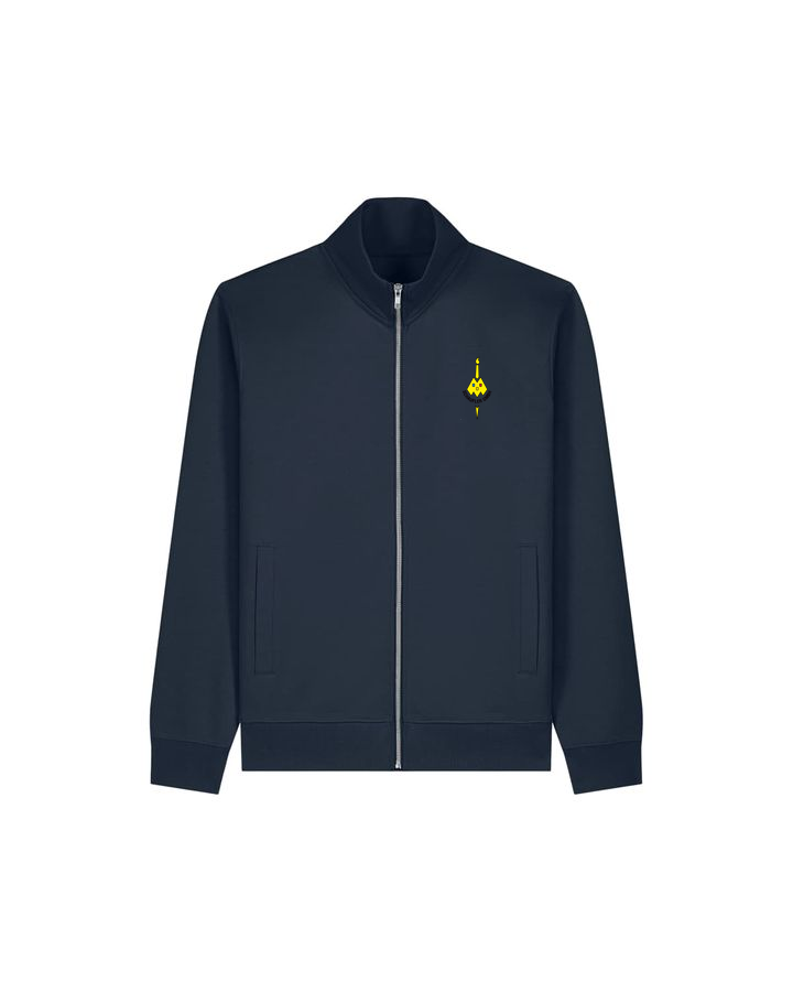 High Neck Zip Sweatshirt Schaufler GmbH - Navy
