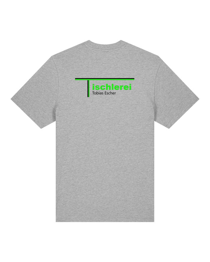 Heavy T-Shirt Hell Tischlerei Escher - Heather Grey