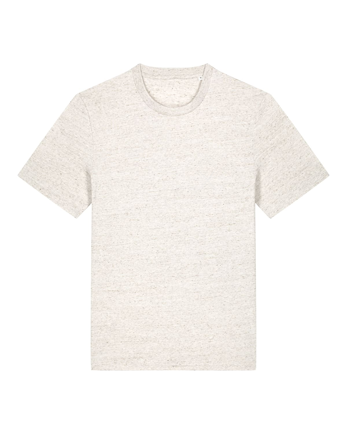 Mediumweight T-Shirt Logo Stammeszeit - vorne - Eco Heather