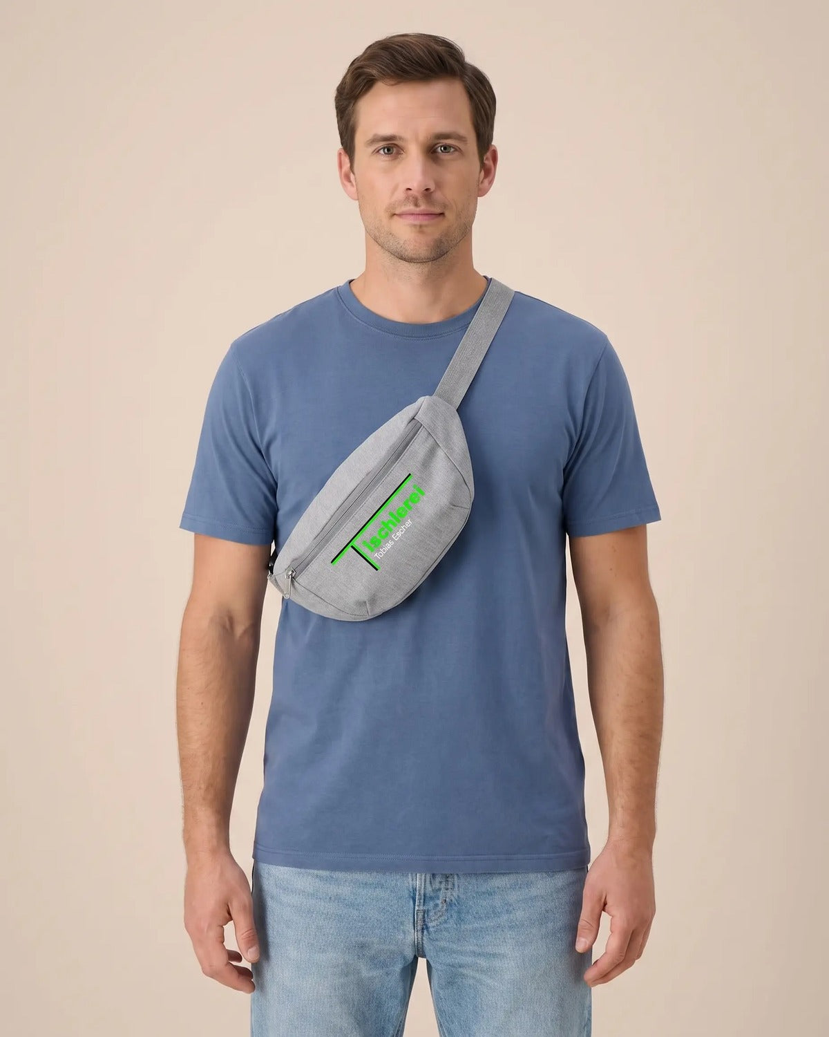 Hip Bag Tischlerei Escher - Heather Grey