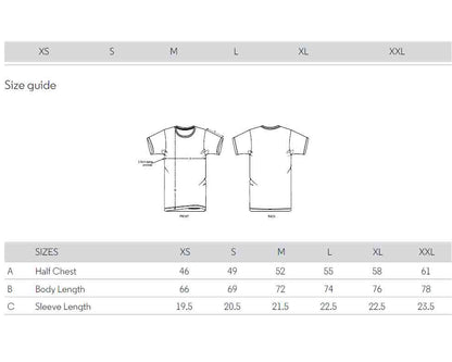 recyceltes-shirt-bio-baumwolle_sizeguide